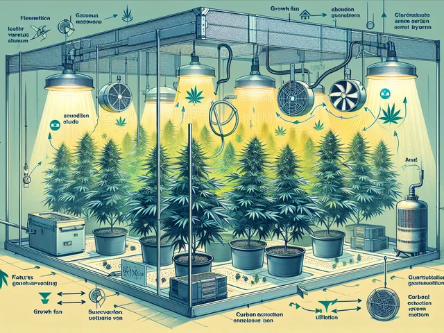 🌿 5 Técnicas Efectivas para Mejorar la Circulación de Aire en tu Cultivo Indoor 🍃