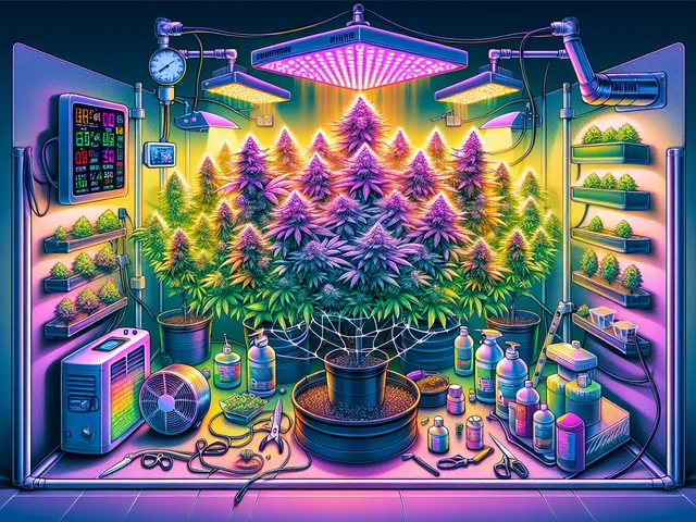 🌿 Cómo Lograr Cogollos Más Densos en tu Cultivo Indoor: Guía Completa 🌿  