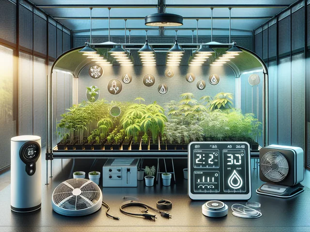 🌿 Control del Clima en tu Cultivo Indoor: Guía Práctica para Temperatura y Humedad Perfectas 🍃  