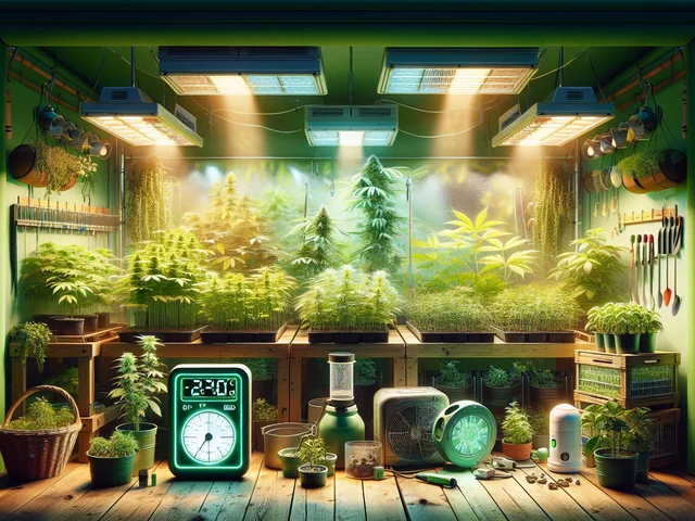 Controla la Temperatura y Humedad en tu Cultivo Indoor: Guía Paso a Paso 🌡️💧  