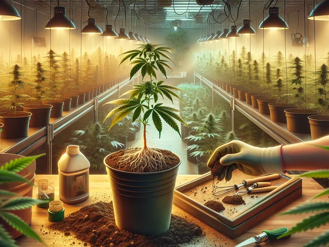 🌱 ¿Cuándo realizar un trasplante en tu cultivo indoor? Guía Completa 🌿
