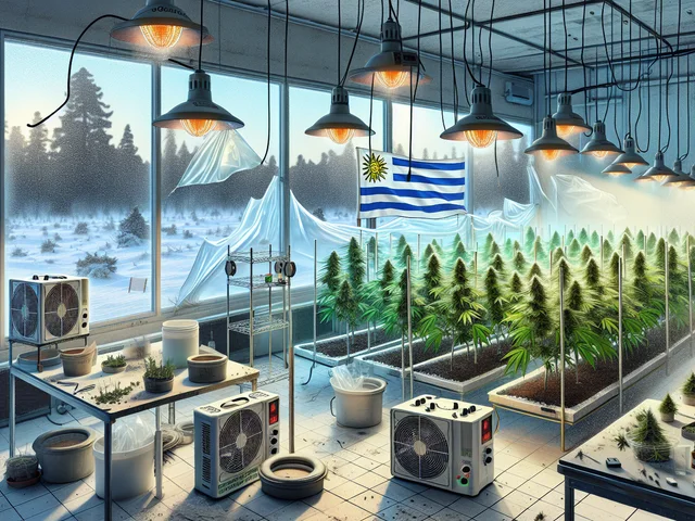 Cultivo de Cannabis en Invierno: Estrategias para Mantener una Cosecha Saludable en Uruguay