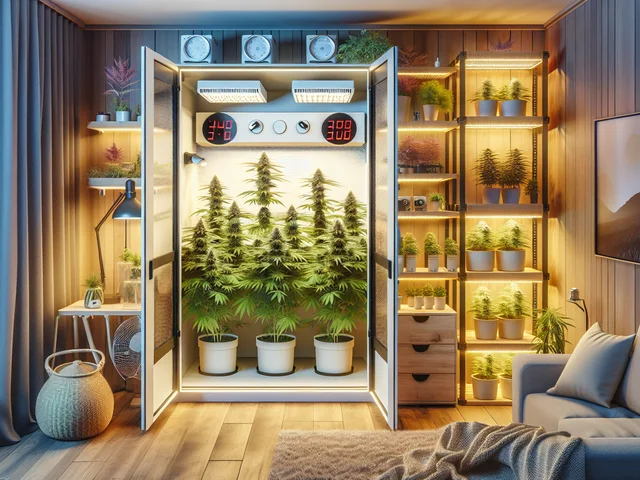 Cultivo de Cannabis en Pequeños Espacios: Guía Detallada para Cultivadores Urbanos en Uruguay
