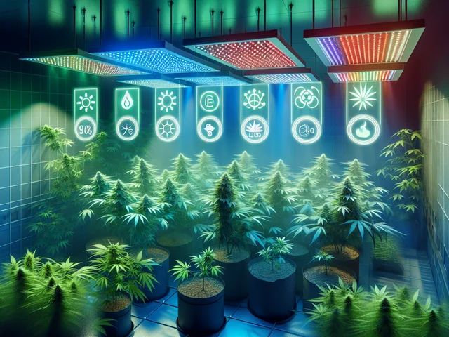 El Uso de Iluminación LED en el Cultivo de Cannabis: Ventajas y Mejores Prácticas