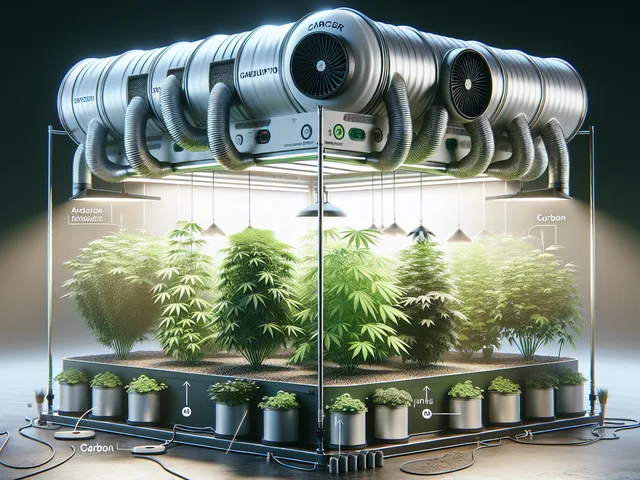 Extractores de Aire en Cultivo Indoor: Optimiza el Flujo de Aire para tus Plantas 🌬️  