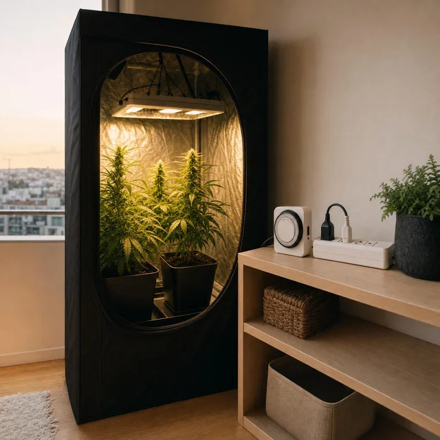 Fotoperíodo en indoor: cómo programar el timer y evitar luces que confunden a la planta