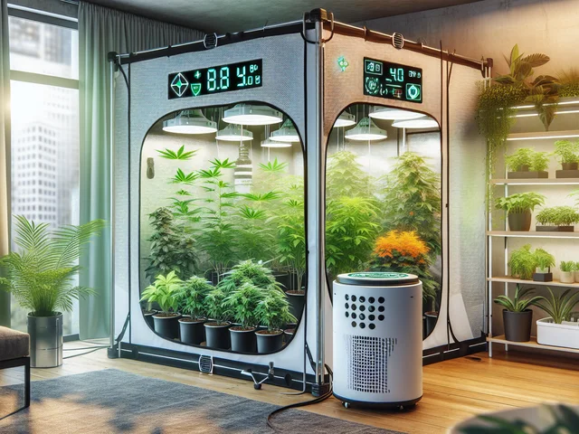 Guía Completa para Controlar Efectivamente los Olores en Cultivos Indoor 🌬️🌱  