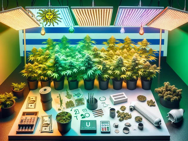 Guía Completa para el Uso de Luces LED en el Cultivo de Cannabis en Interiores en Uruguay
