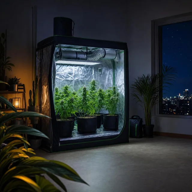 Humedad nocturna en indoor: cómo evitar condensación y moho gris sin pasarte con la extracción