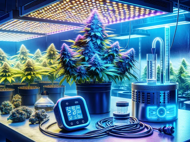 🌱 ¡Luz UV en Cultivos Indoor! Incrementa Tricomas y Terpenos de Forma Segura  