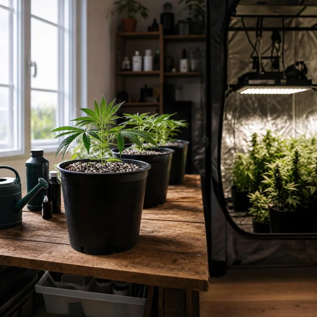 Sustrato liviano y fertilización inicial: cómo arrancar sin quemar plantines