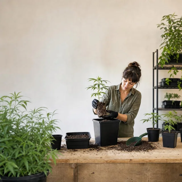 Trasplante sin shock: cómo pasar plantines a maceta sin frenar el crecimiento