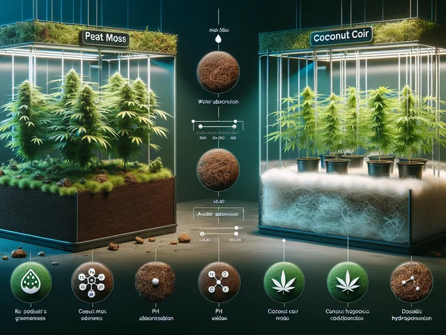 🌿 Turba vs. Fibra de Coco: ¿Cuál es el mejor sustrato para tu cultivo?