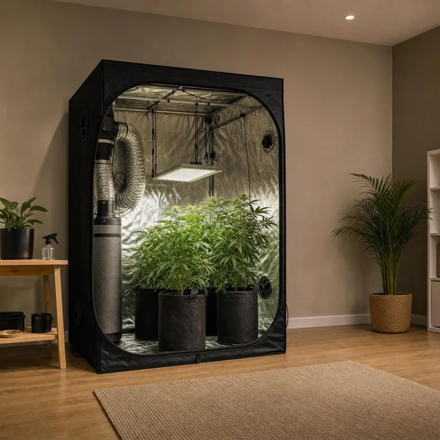 Ventilación en indoor: renovar aire, mover hojas y controlar humedad sin resecar