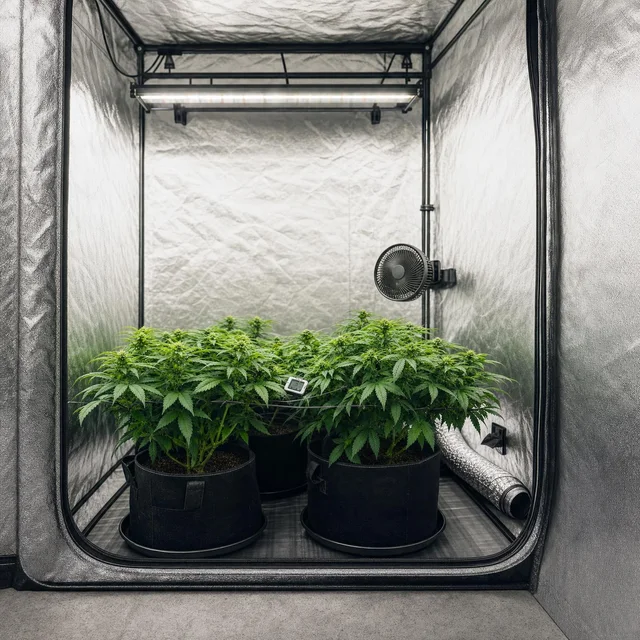 VPD en indoor: cómo leer temperatura y humedad juntas para evitar plantas frenadas
