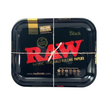 foto Bandeja Raw Metal Black Mate Small