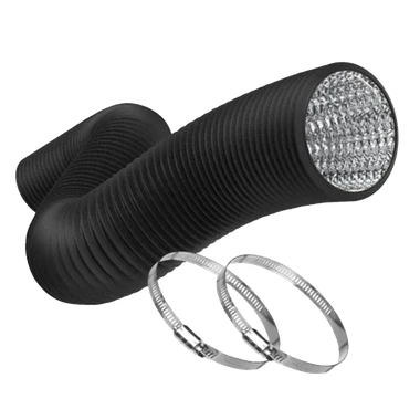 foto Black-inside Foil Ducting 10"- 254mm
