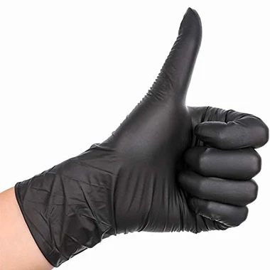 foto Caja Guantes Nitrilo Negro (x100) XL