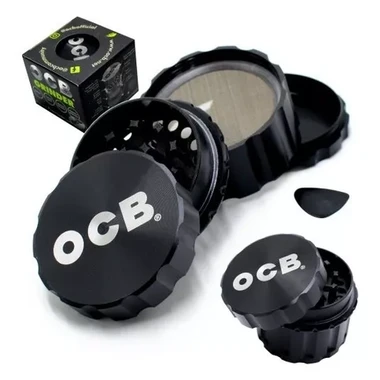 foto Desmorrugador negro 4 partes OCB