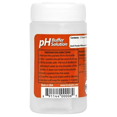 foto pH buffer Solution(3x4.0, 6x 7.0, 3x10.0)