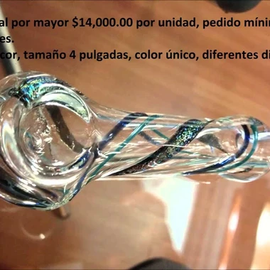 foto Pipa de Vidrio Clasica