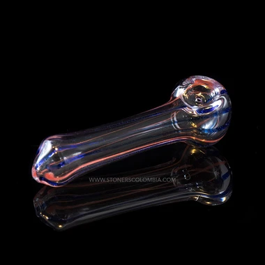 foto Pipa Vidrio Multicolor Chica 70mm