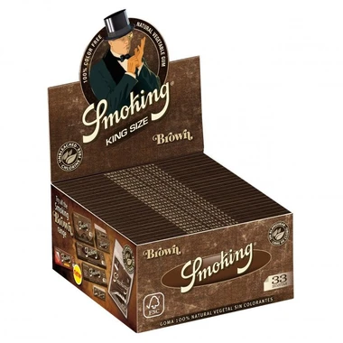 foto Smoking King Size Deluxe/Brown/Pure Hemp/Master/Organic x33