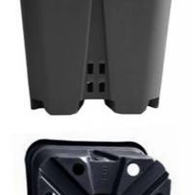 foto SUPERMaceta Plastica Negra Diseño 9L
