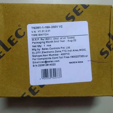 foto Timer Manual Base TS M12