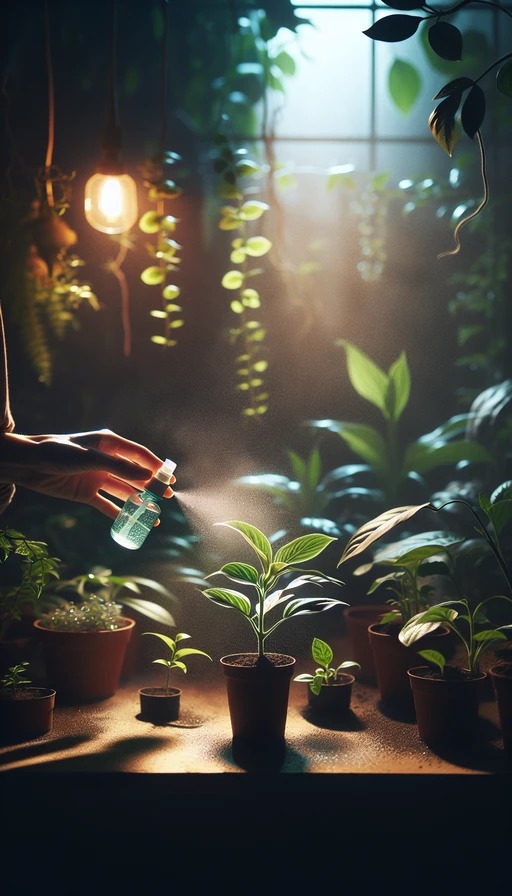 Aprovecha el poder del bicarbonato.  Mezcla bicarbonato de sodio con agua y aplícalo en las hojas para combatir hongos como el oídio, sin dañar tus plantas.  ¡Un aliado simple y efectivo!  #urugrow #growshop #plantamoscontigo