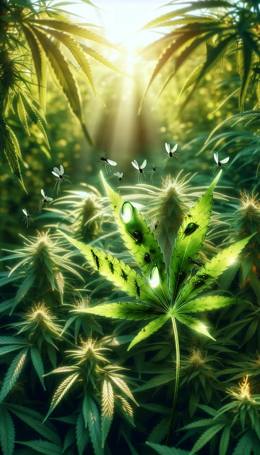 Controla las plagas con neem.  El aceite de neem es un pesticida natural y seguro para el medio ambiente. Rocíalo sobre tus plantas para mantener a raya a los insectos no deseados.  ¡Protección natural y efectiva!  #urugrow #growshop #plantamoscontigo