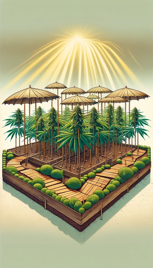 Cuidado con la compactación del suelo.  Evita pisar directamente la tierra alrededor de tus plantas. Usa senderos o tablas para proteger las raíces y mantener una buena aireación del sustrato.  ¡Raíces libres, plantas más fuertes!  #urugrow #growshop #plantamoscontigo