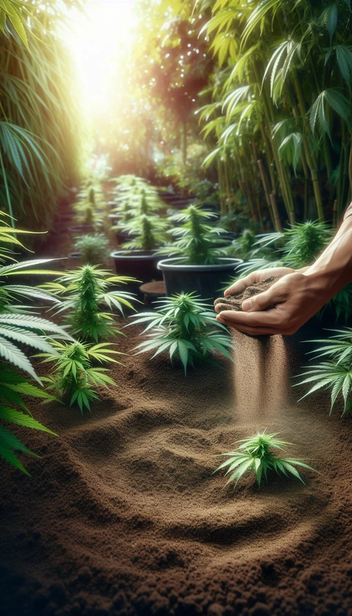 Renueva tu suelo con cenizas de madera.  Espolvorea pequeñas cantidades de ceniza de madera sobre el suelo para agregar potasio y equilibrar el pH. Esto fortalece tus plantas durante la floración.  ¡Aprovecha al máximo cada recurso!  #urugrow #growshop #plantamoscontigo