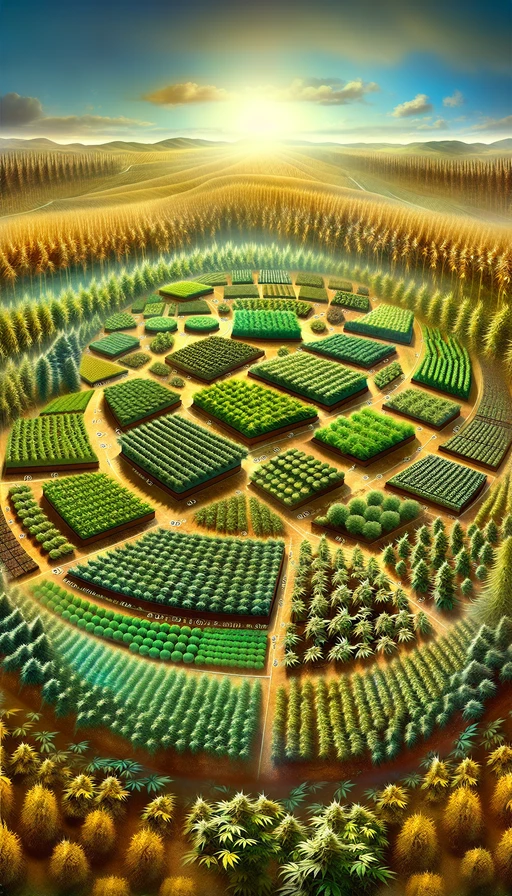 Usa rotación para mejorar el suelo.  Alterna tus cultivos en diferentes áreas del jardín cada temporada para prevenir el agotamiento del suelo y reducir la presión de plagas y enfermedades.  ¡Un jardín más sano con cada rotación!  #urugrow #growshop #plantamoscontigo