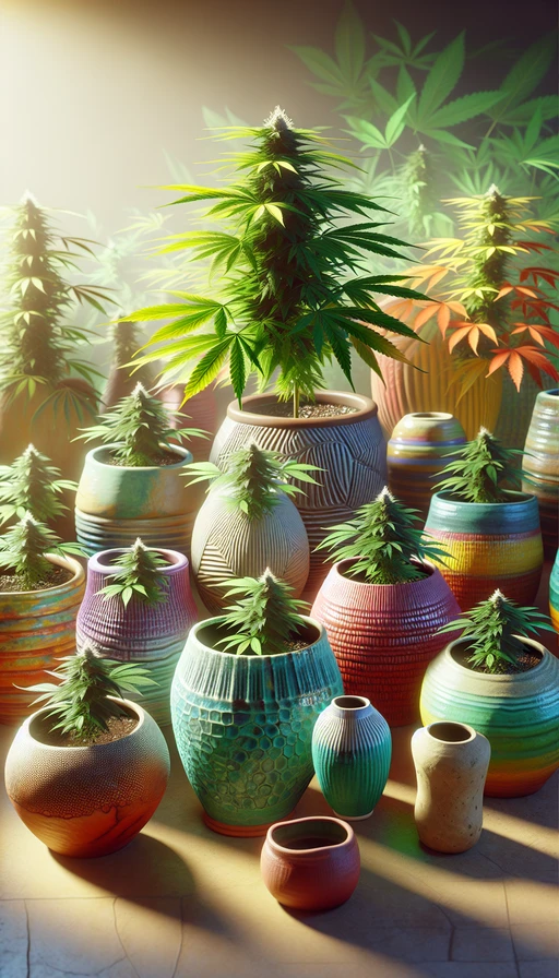 Utiliza macetas de cerámica.  Las macetas de cerámica son porosas, lo que mejora la aireación del suelo y regula la humedad, favoreciendo un entorno radicular saludable.  ¡Raíces frescas, plantas felices!  #urugrow #growshop #plantamoscontigo