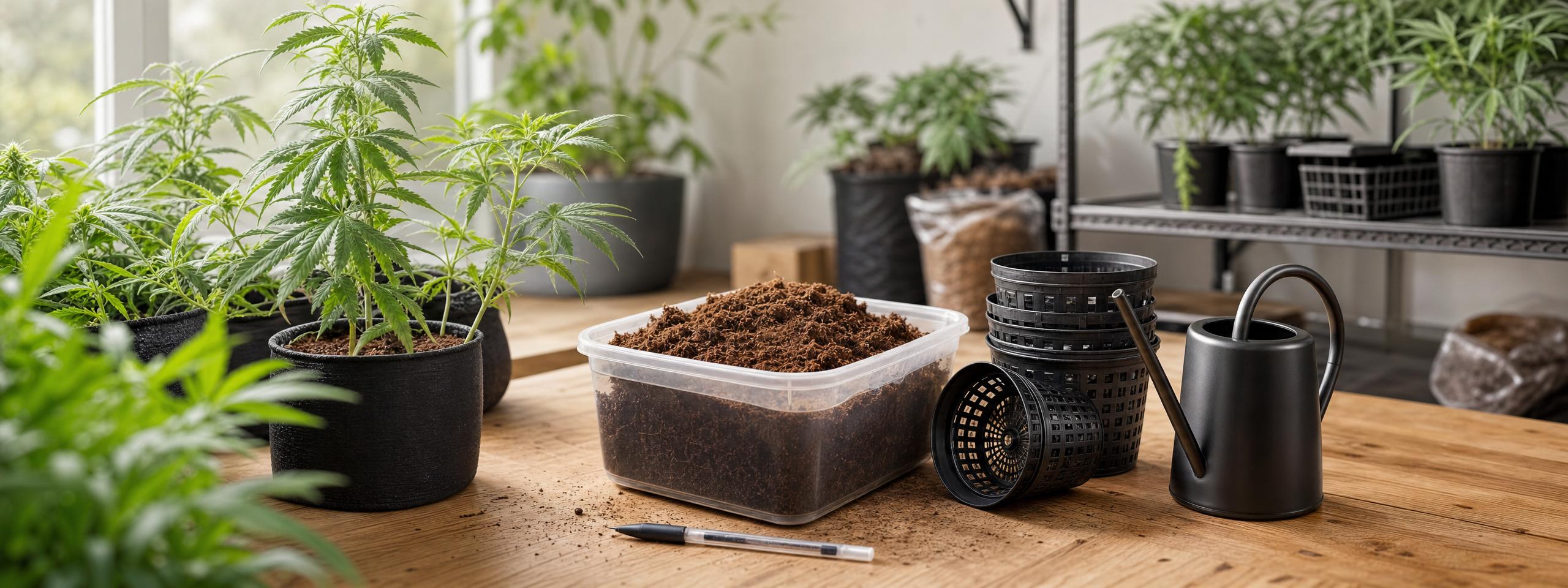 Coco en indoor: cómo hidratar, preparar y regar fibra de coco sin bloquear nutrientes