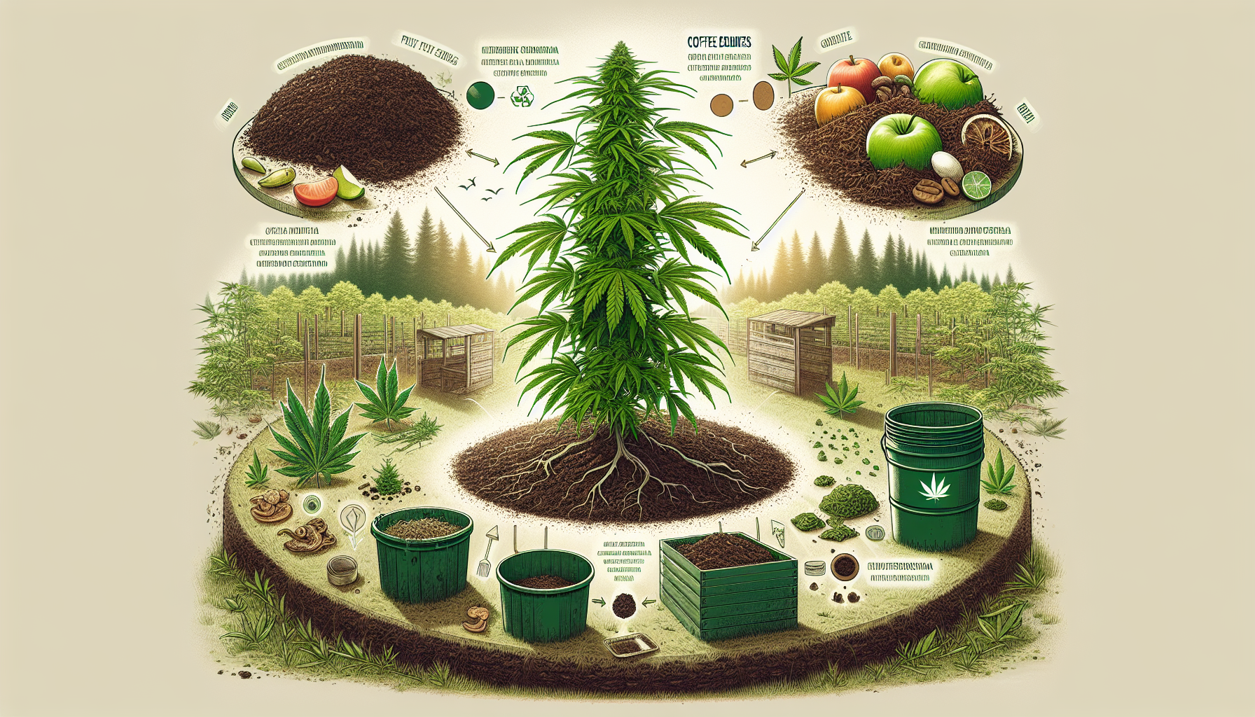 El Arte del Compostaje en el Cultivo de Cannabis: Una Guía Sostenible para Cultivadores en Uruguay
