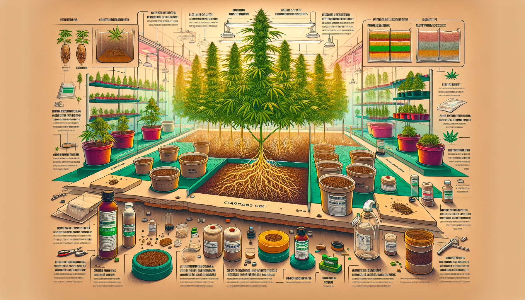 
Sustratos y Nutrientes: La Guía Definitiva para un Cultivo Exitoso 🌱  