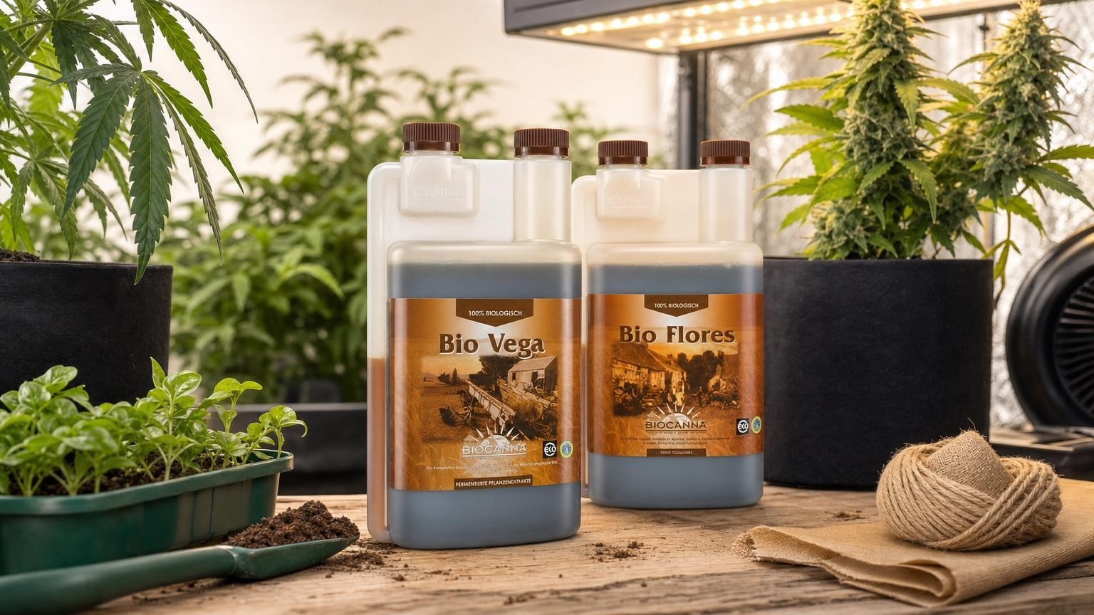 PACK BIOCANNA Bio Vega + Bio Flores 1L
