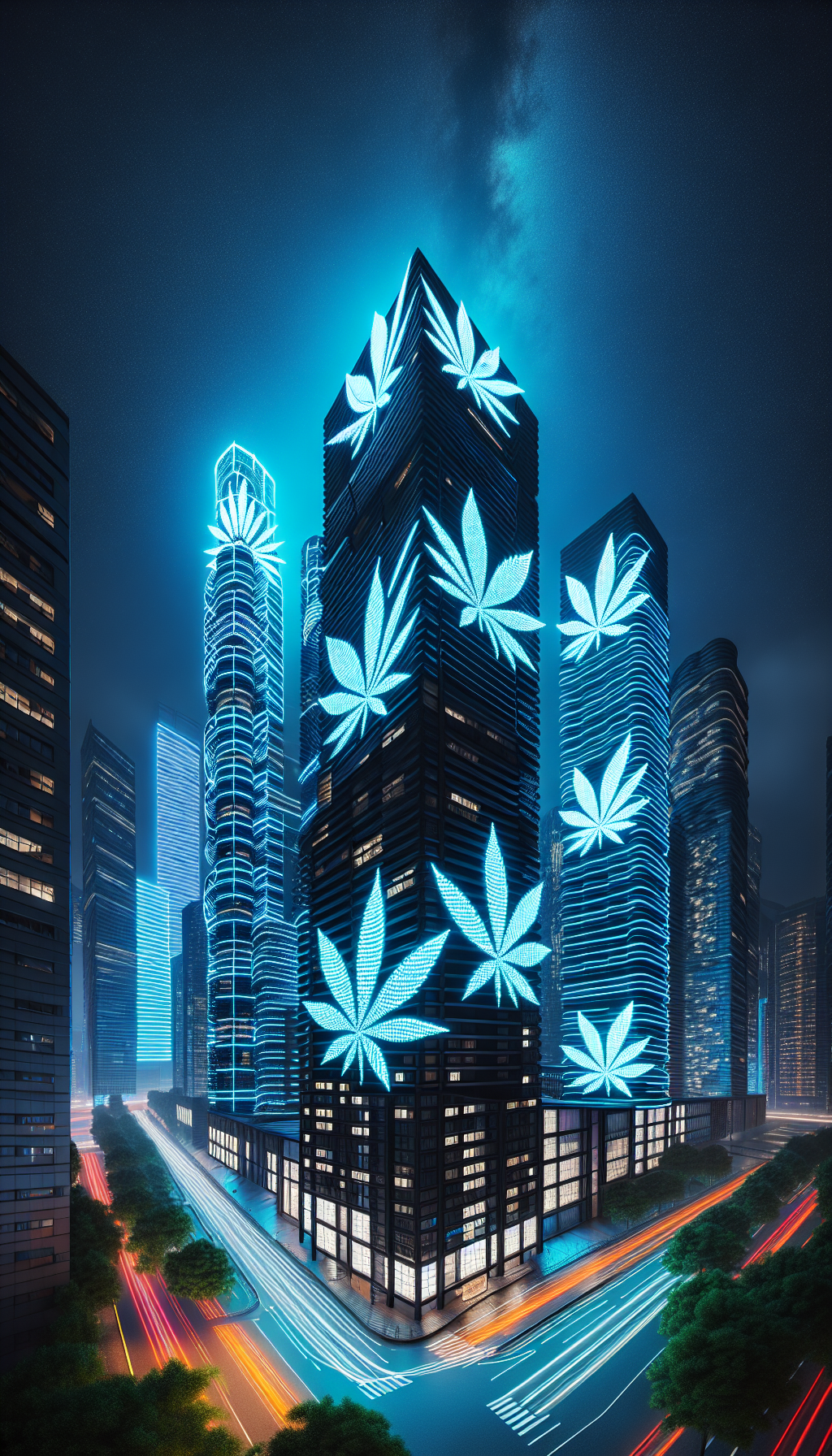foto "Ciudad de Luces y Verdes"