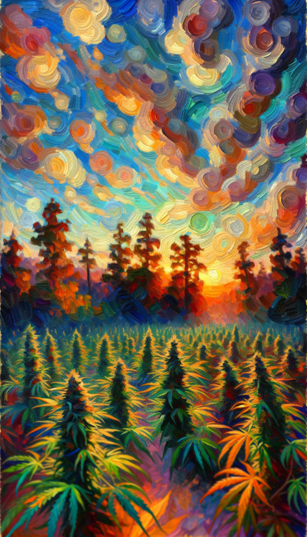 foto "Cosecha de Atardecer en Colores"