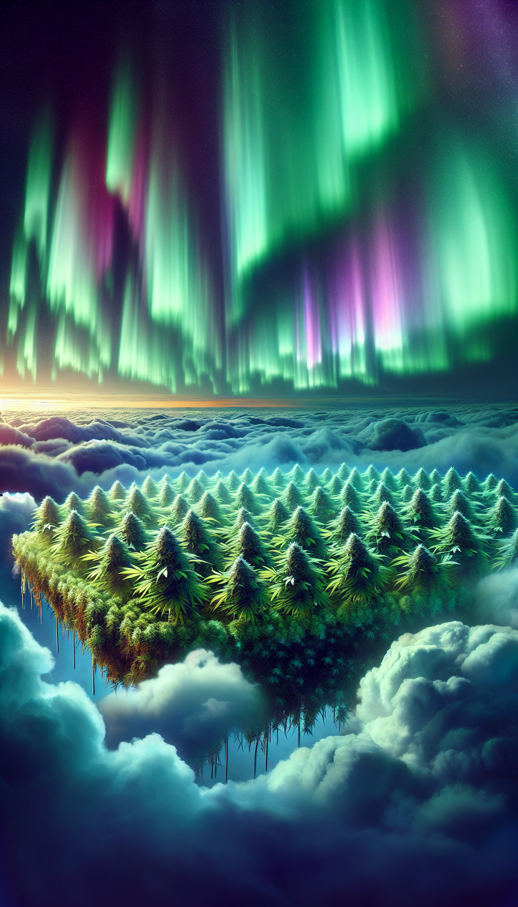 foto "Cosecha en Cielos Boreales"