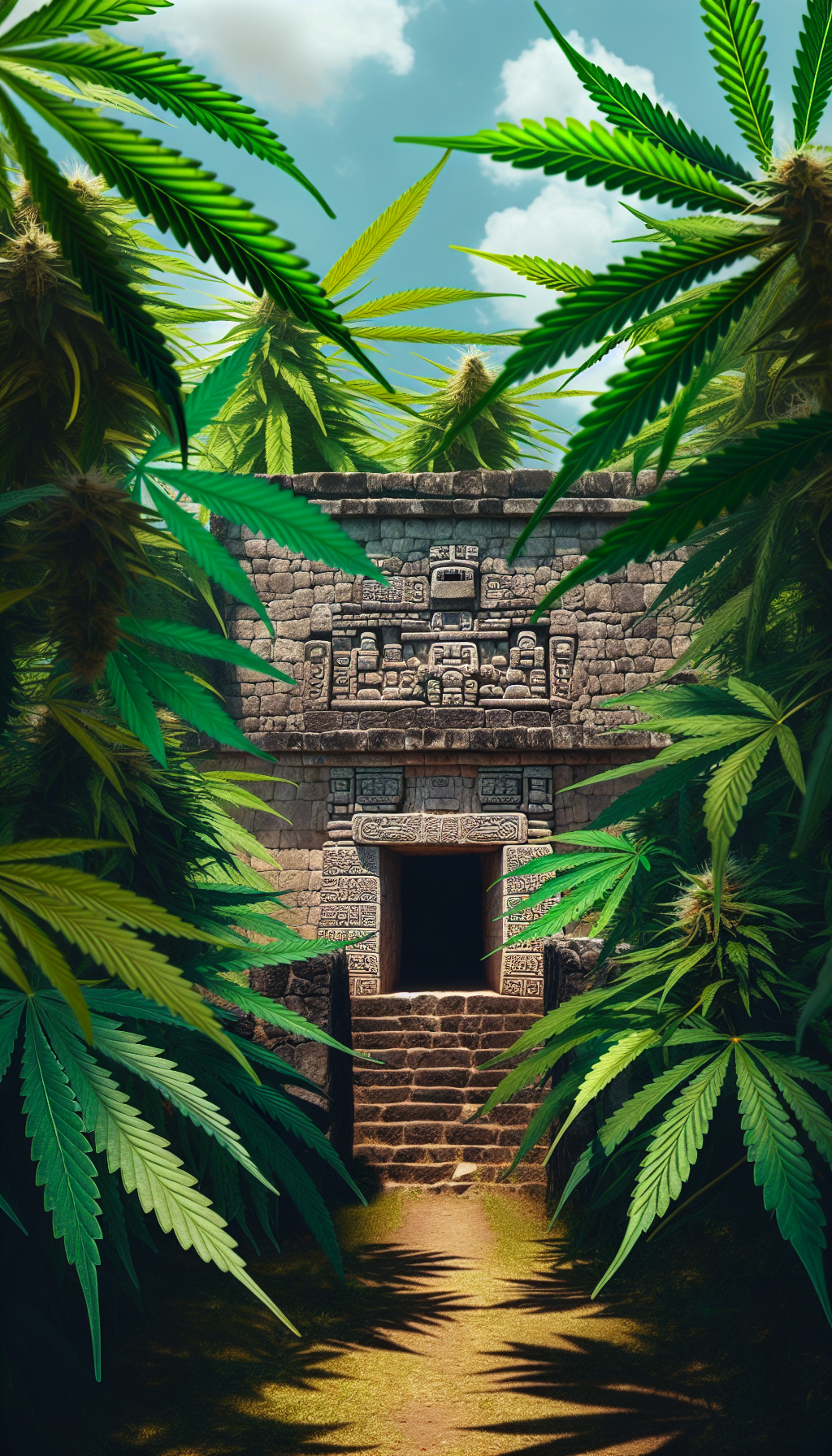 foto "El Santuario Escondido de la Cannabis Ancestral"