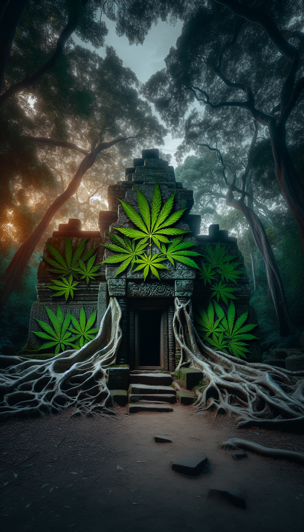 foto "El Santuario Verde del Crepúsculo"