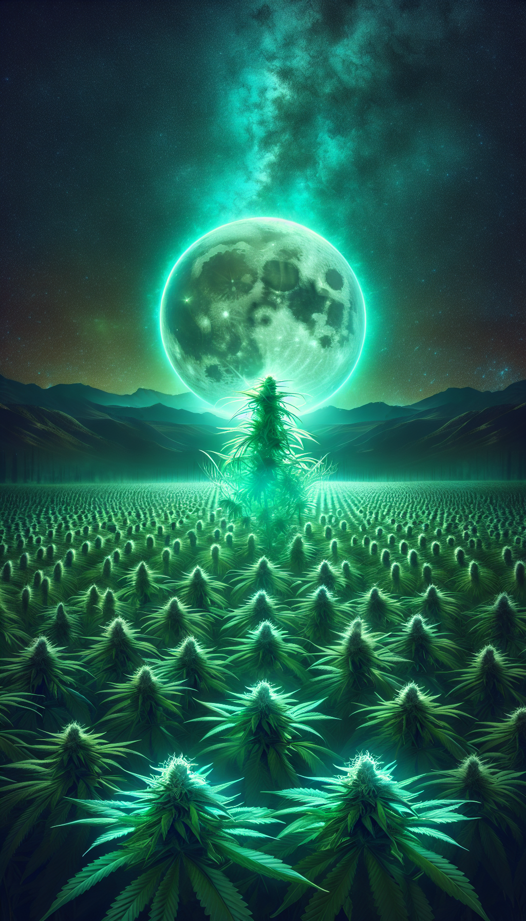 foto "Luz de Luna Esmeralda"