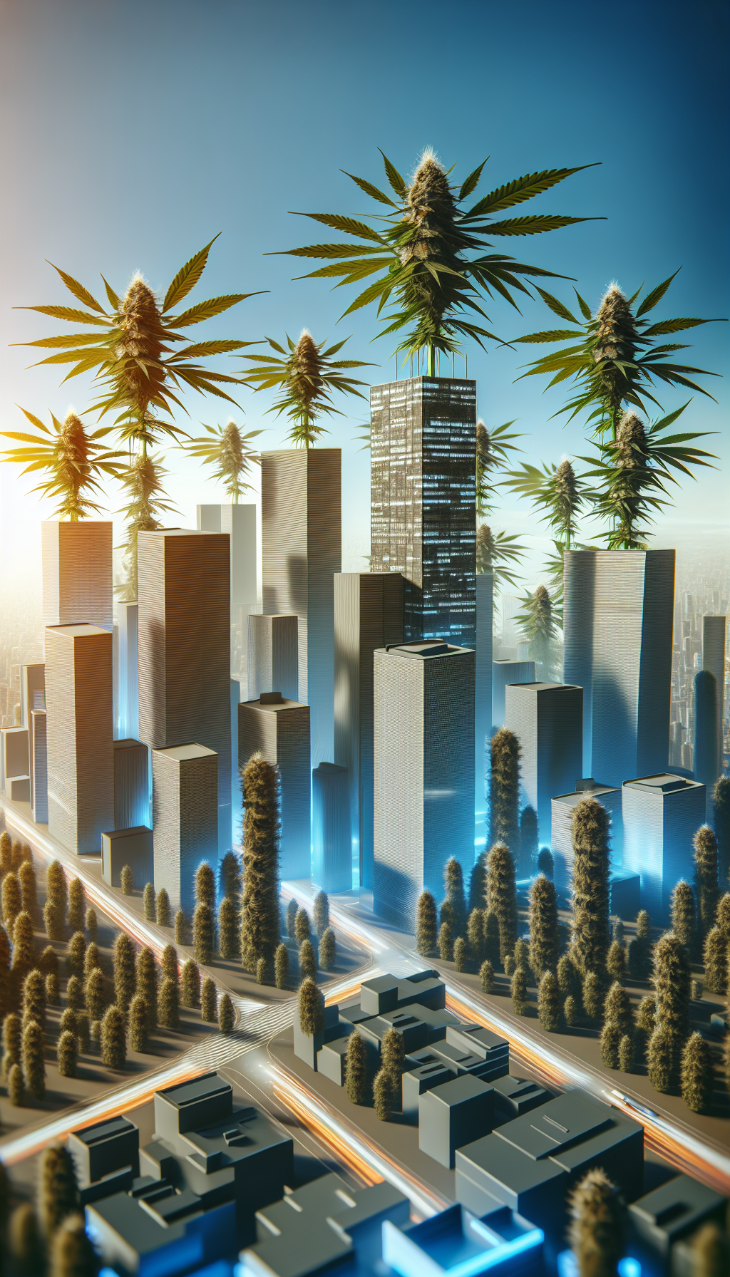 foto "Metrópolis Verde: Sueños de Cultivo Futuro"