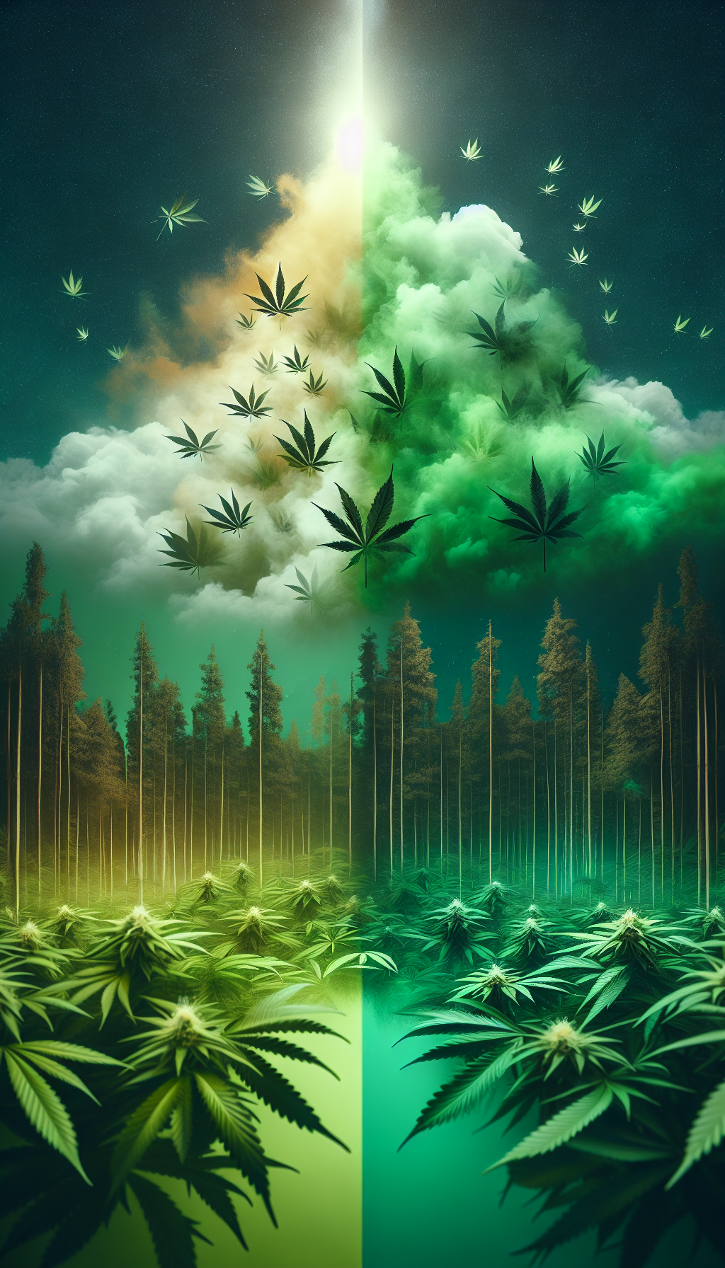 foto "Neblina de Verdes Sueños"