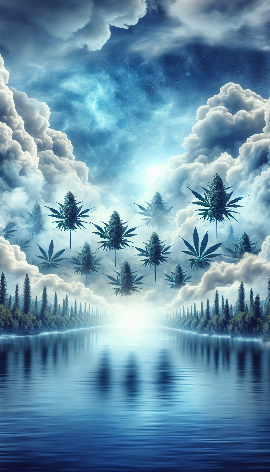 foto "Nubes Verdes en el Cielo de los Sueños"
