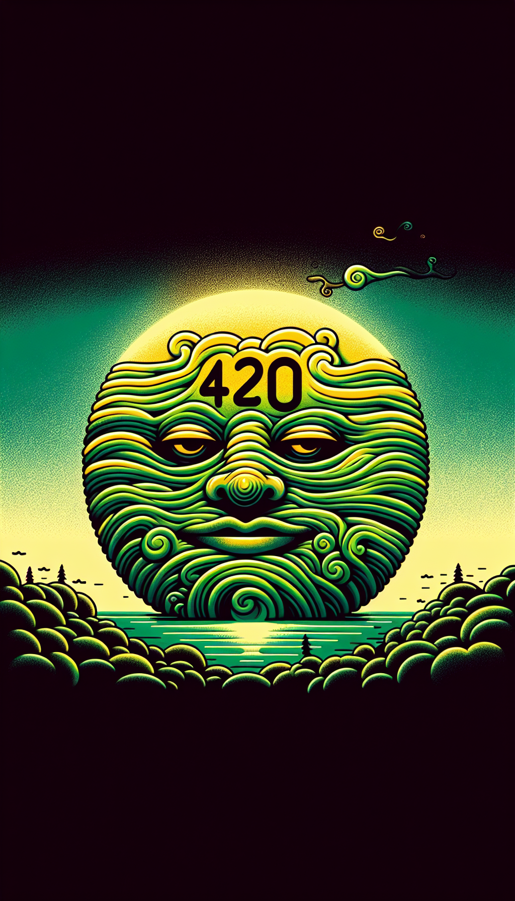 foto "Ocaso Herbal: El Mensaje del Sol"