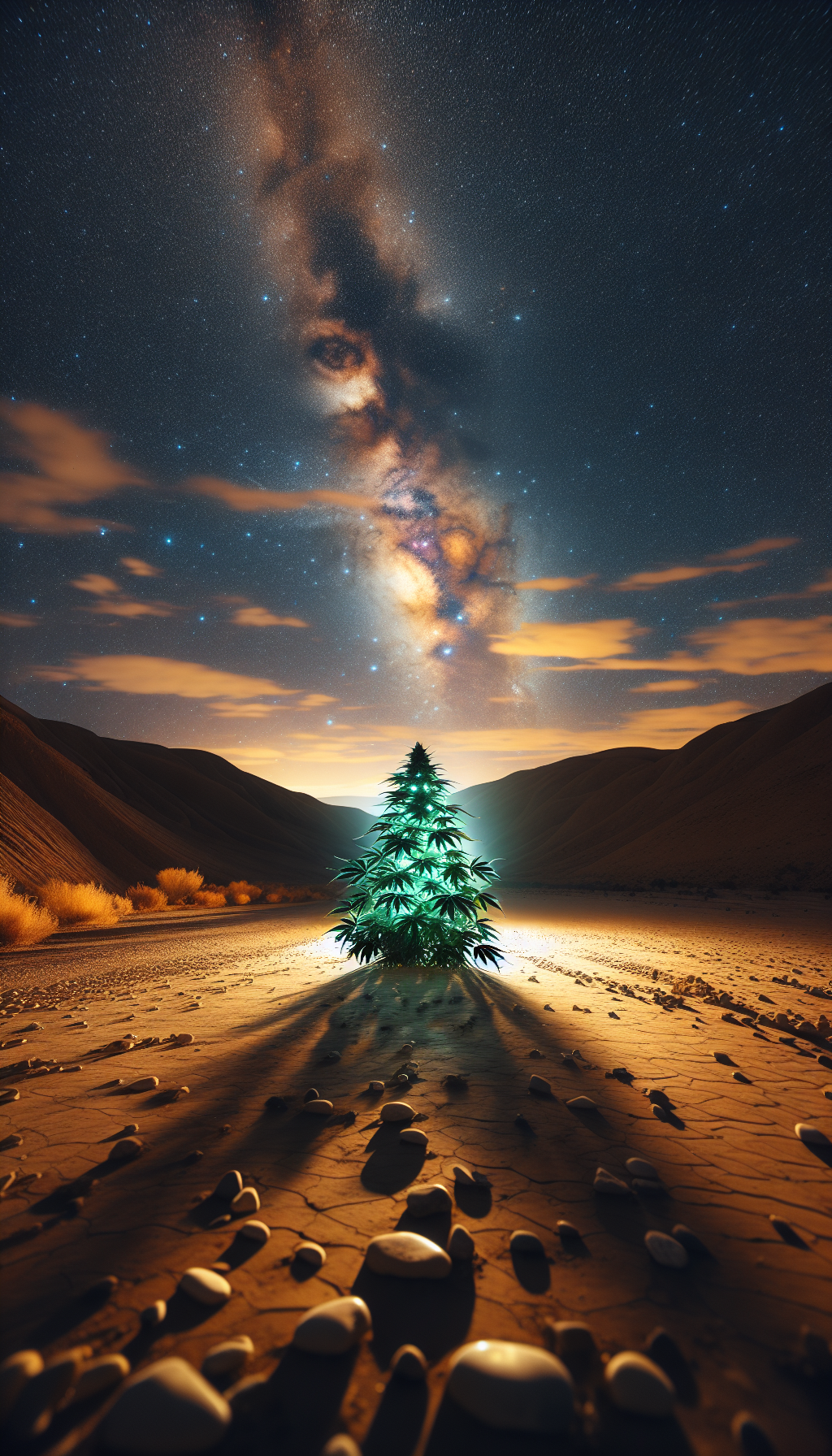 foto Resplandor de la Canabis Gigante.